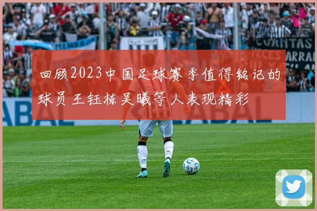 回顾2023中国足球赛季值得铭记的球员王钰栋吴曦等人表现精彩